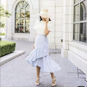 Rachel Parcell French Riviera Striped Skirt